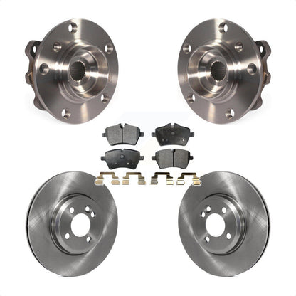 Hub Bearing Assembly Disc Brake Rotor & Pad Front Kit For Mini Cooper Countryman