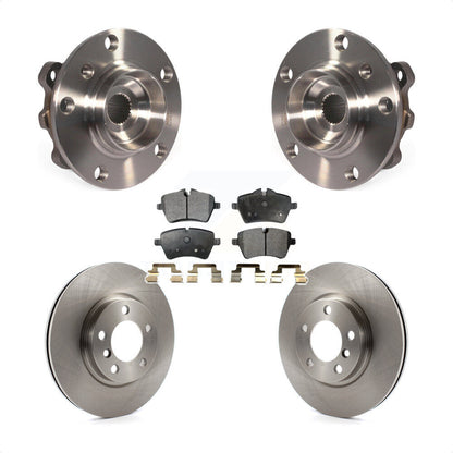 Hub Bearing Disc Brake Rotor & Pads Front Kit For Mini Cooper Countryman Paceman