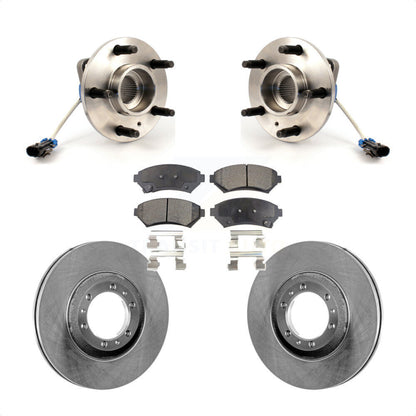 Hub Bearing Brake Rotor Pads Front Kit For Buick Pontiac Montana Century LeSabre