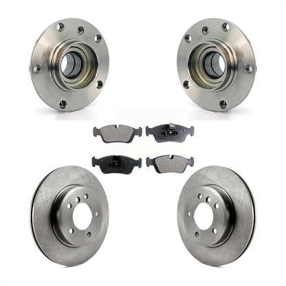 Hub Bearing Brake Rotor & Pads Front Kit For BMW Z4 325i 325Ci 320i Z3 328i 323i