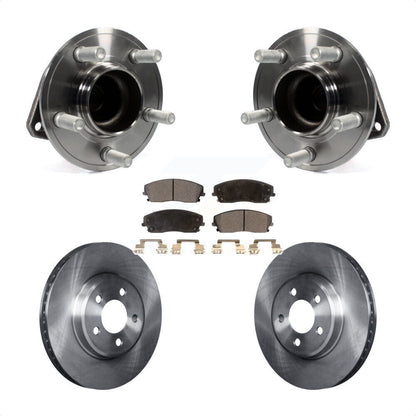 Hub Bearing Brake Rotor Pads Front Kit For Dodge Charger Chrysler 300 Challenger