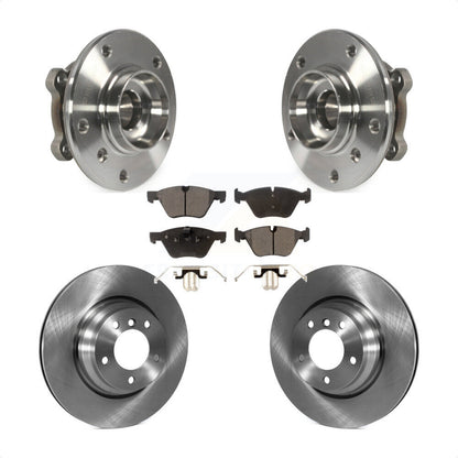 Hub Bearing Brake Rotor Pad Front Kit For BMW X1 With 330mm Diameter