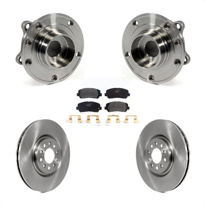 Hub Bearing Assembly Disc Brake Rotors And Pads Front Kit For Chrysler 200