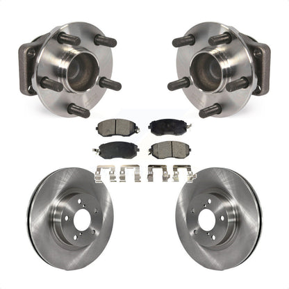 Hub Bearing Disc Brake Rotor & Pad Front Kit For 2013-2016 Scion FR-S Subaru BRZ