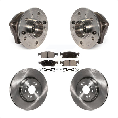 Hub Bearing Disc Brake Rotor Pads Front Kit For Mercedes-Benz ML350 GLE350 ML250