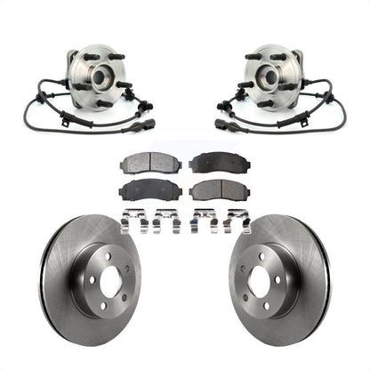 Hub Bearing Brake Rotor Pads Front Kit For Ford Ranger Explorer Sport Trac Mazda