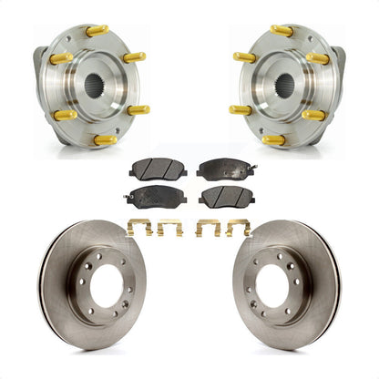 Hub Bearing Assembly Brake Rotor Pads Front Kit For Kia Sedona Hyundai Entourage
