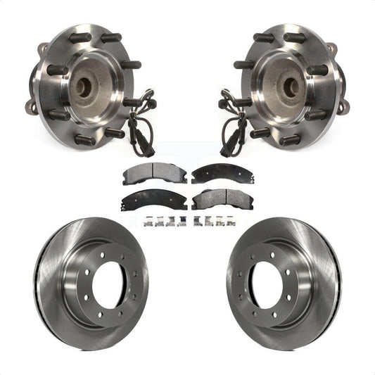 Hub Bearing Brake Rotor Pads Front Kit For 2012-2021 Nissan NV2500 NV3500 NV1500