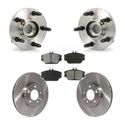 Hub Bearing Brake Rotor Pads Front Kit For Ford Taurus Lincoln Continental Sable