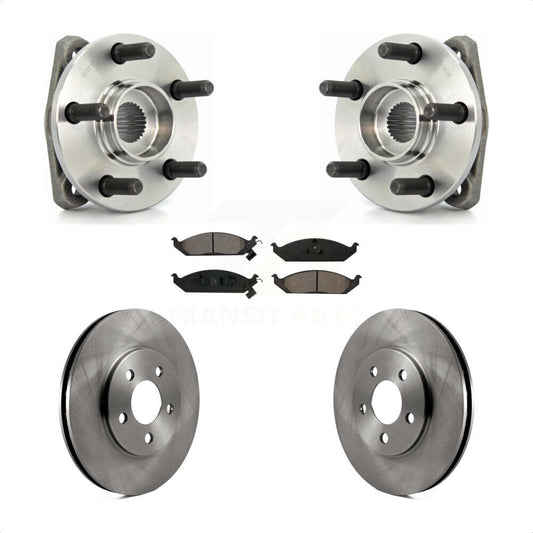 Hub Bearing Brake Rotor Pads Front Kit For Chrysler Sebring Cirrus Dodge Stratus