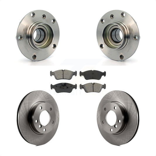 Hub Bearing Brake Rotor And Pad Front Kit For BMW Z3 Z4 320i 328i 323i 318i 325i