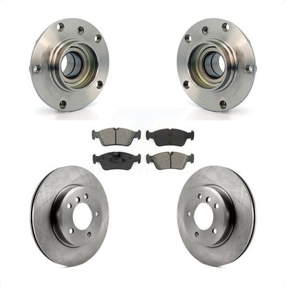 Hub Bearing Brake Rotor & Pads Front Kit For BMW Z4 325i 325Ci 320i Z3 328i 323i