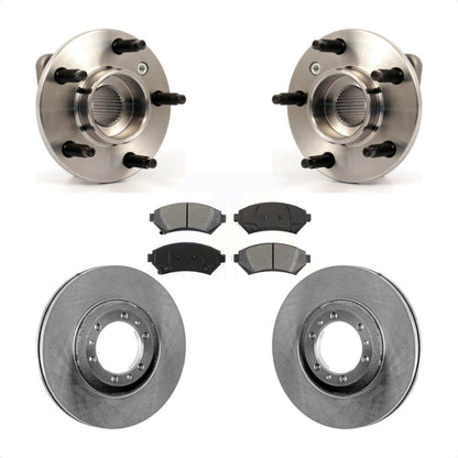 Hub Bearing Brake Rotor Pads Front Kit For Pontiac Montana Buick Century Venture