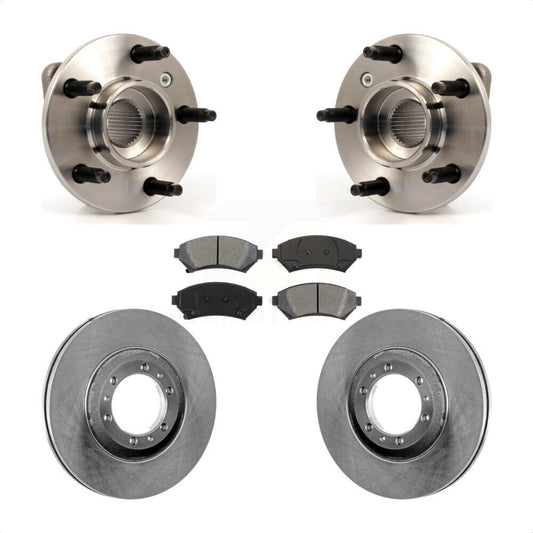 Hub Bearing Brake Rotor Pads Front Kit For Pontiac Montana Buick Century Venture