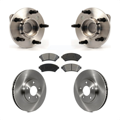 Hub Bearing Brake Rotor & Pad Front Kit For Chevrolet Impala Monte Carlo Non-ABS