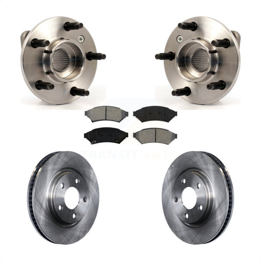 Hub Bearing Disc Brake Rotor Pad Front Kit For Pontiac Grand Prix Buick LaCrosse
