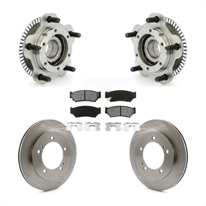 Hub Bearing Disc Brake Rotor & Pad Front Kit For Chevrolet Tracker Suzuki Vitara