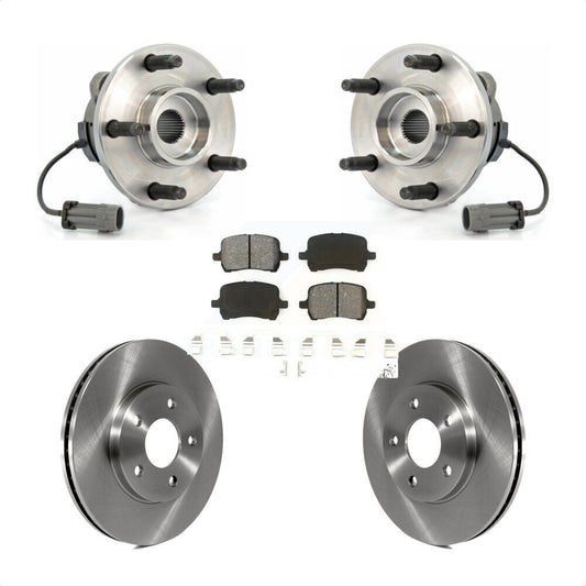 Hub Bearing Assembly Disc Brake Rotors And Pads Front Kit For Chevrolet HHR