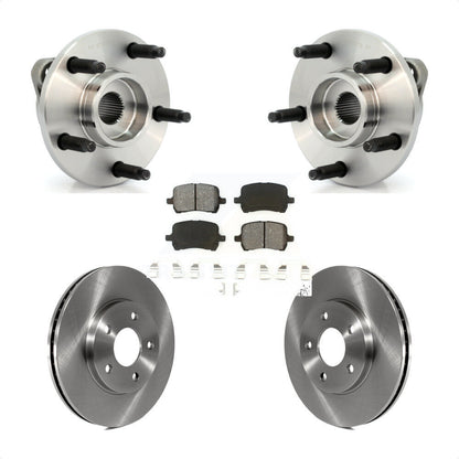 Hub Bearing Assembly Disc Brake Rotors And Pads Front Kit For Chevrolet HHR