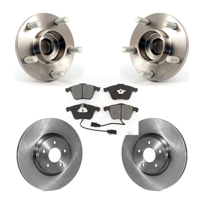 Hub Bearing Assembly Disc Brake Rotors And Pads Front Kit For Volvo S40 V50 C70
