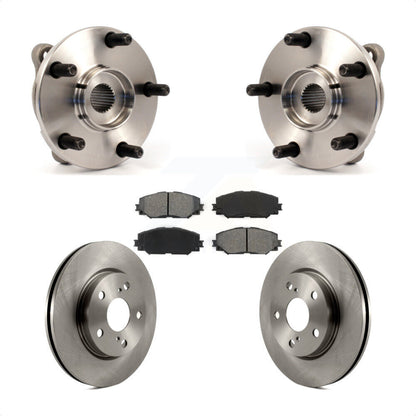 Hub Bearing Brake Rotor And Pad Front Kit For Toyota RAV4 Prius V Scion xB Lexus