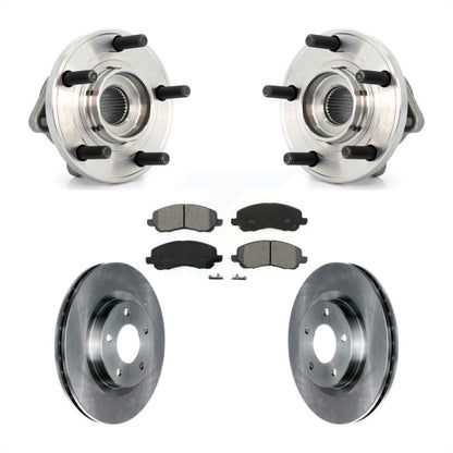 Hub Bearing Brake Rotor And Pad Front Kit For Chrysler 200 Dodge Avenger Sebring