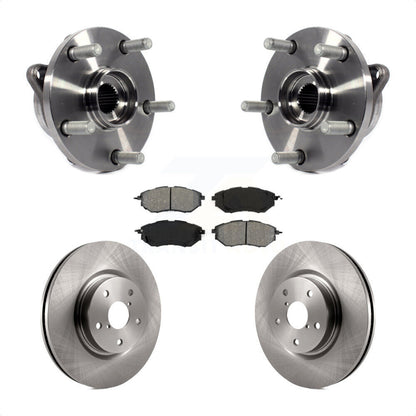 Hub Bearing Brake Rotor & Pad Front Kit For Subaru Outback WRX Legacy B9 Tribeca