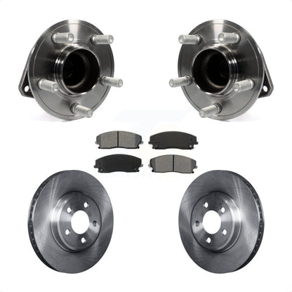 Hub Bearing Brake Rotor Pads Front Kit For Dodge Charger Chrysler 300 Challenger