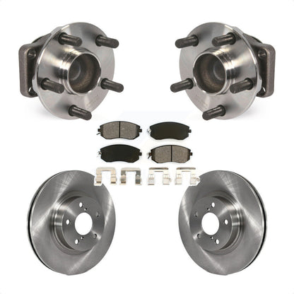 Hub Bearing Disc Brake Rotor & Pad Front Kit For 2013-2016 Scion FR-S Subaru BRZ