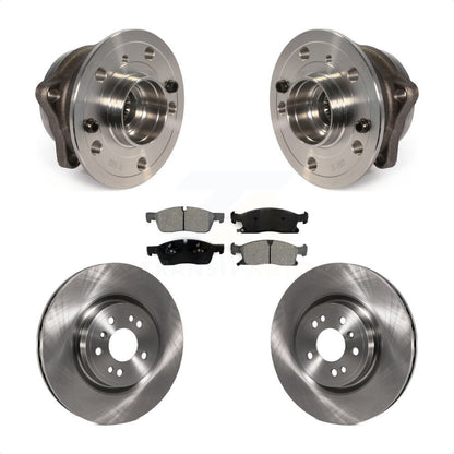 Hub Bearing Disc Brake Rotor Pads Front Kit For Mercedes-Benz ML350 GLE350 ML250