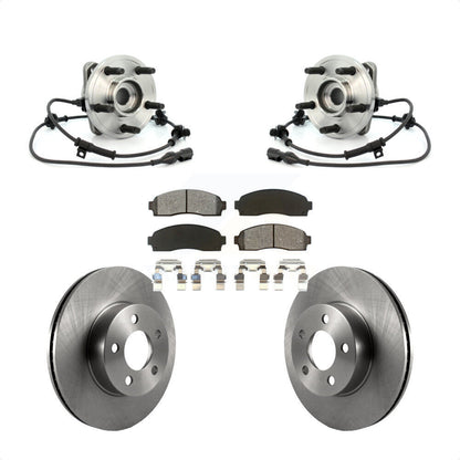 Hub Bearing Brake Rotor Pads Front Kit For Ford Ranger Explorer Sport Trac Mazda