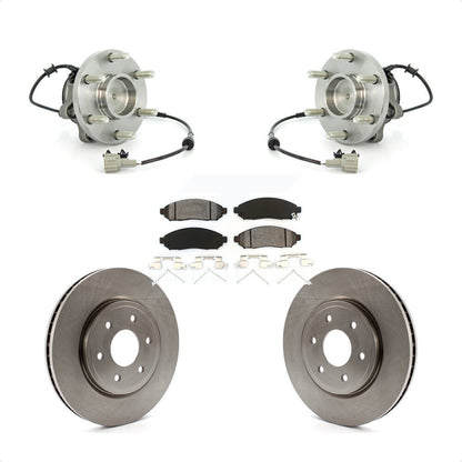 Hub Bearing Disc Brake Rotor Pad Front Kit For Nissan Frontier Pathfinder Xterra