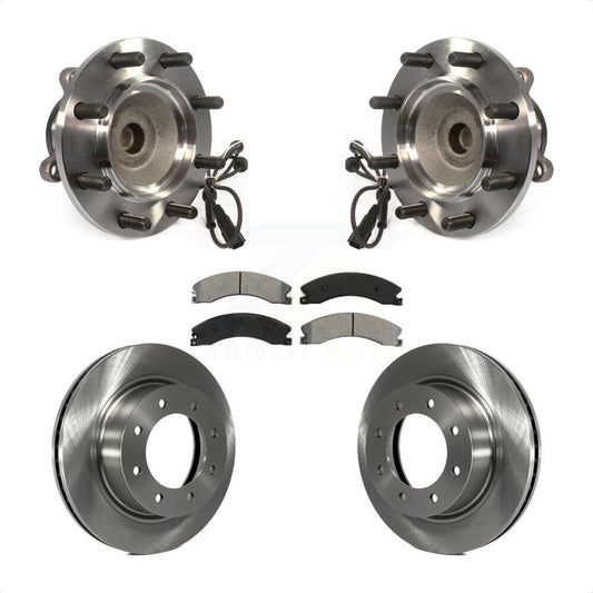 Hub Bearing Brake Rotor Pads Front Kit For 2012-2021 Nissan NV2500 NV3500 NV1500