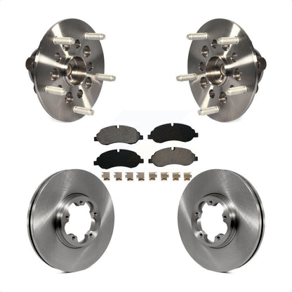 Hub Bearing Assembly Brake Rotor Pads Front Kit For Ford Transit-250 Transit-150