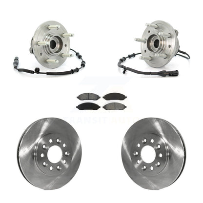 Hub Bearing Disc Brake Rotor & Pads Front Kit For Ford Freestar Mercury Monterey
