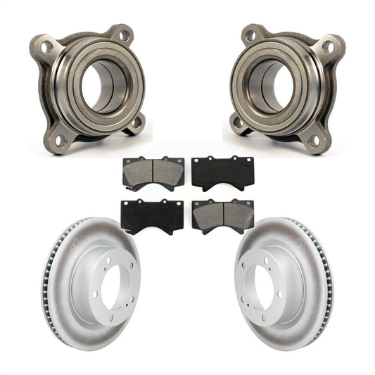 Wheel Bearing Coat Brake Rotor Pad Front Kit For Lexus LX570 Toyota Land Cruiser