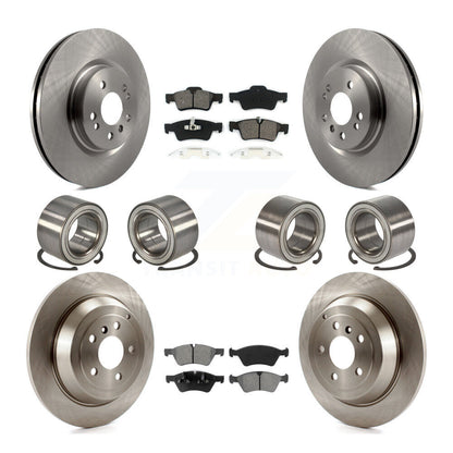 Bearing Brake Rotor Pads Front Rear Kit (10Pc) For 2010-2011 Mercedes-Benz ML450