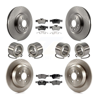 Bearing Brake Rotor Pads Front Rear Kit (10Pc) For 2010-2011 Mercedes-Benz ML450