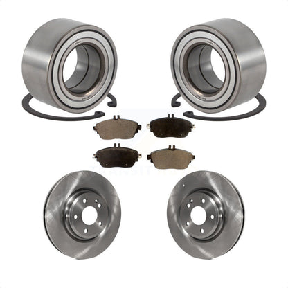 Wheel Bearing Brake Rotor Pad Front Kit For Mercedes-Benz GLA250 CLA250 INFINITI