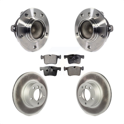 Hub Bearing Coat Brake Rotor Pad Front Kit For BMW 328i 320i 228i 428i 230i Gran