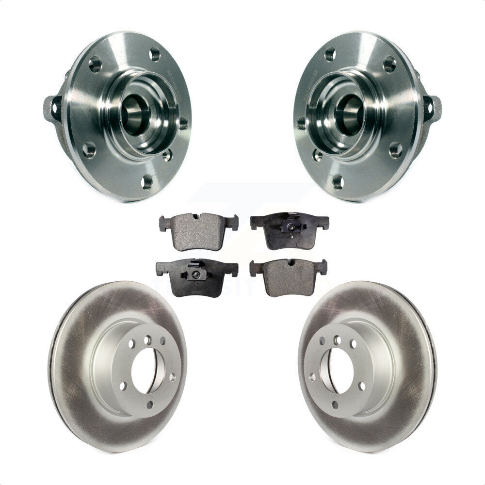 Hub Bearing Coat Brake Rotor Pad Front Kit For BMW 328i xDrive 320i 228i 428i GT