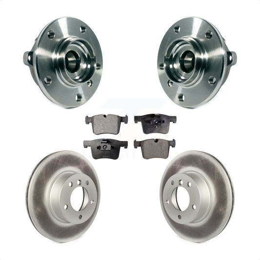 Hub Bearing Coat Brake Rotor Pad Front Kit For BMW 328i xDrive 320i 228i 428i GT