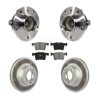 Hub Bearing Coat Brake Rotor Pad Front Kit For BMW 328i 320i 228i 428i 230i Gran