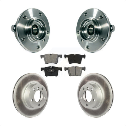 Hub Bearing Coat Brake Rotor Pad Front Kit For BMW 328i xDrive 320i 228i 428i GT