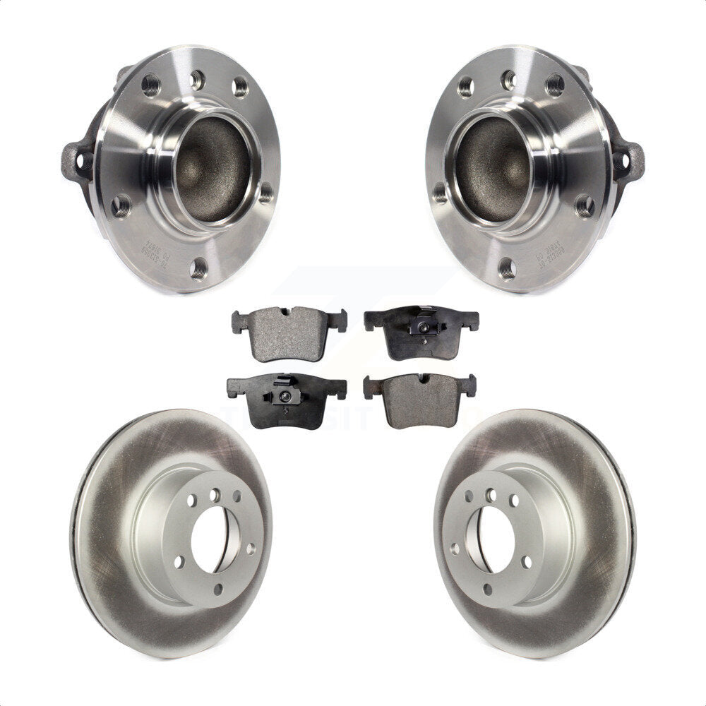 Hub Bearing Coat Brake Rotor Pad Front Kit For BMW 328i 320i 228i 428i 230i Gran