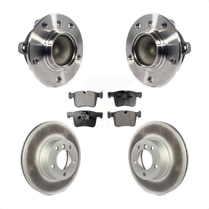 Hub Bearing Coat Brake Rotor Pad Front Kit For BMW 328i 320i 228i 428i 230i Gran
