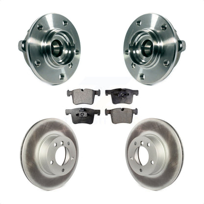 Hub Bearing Coat Brake Rotor Pad Front Kit For BMW 328i xDrive 320i 228i 428i GT