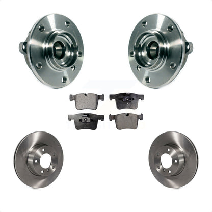 Hub Bearing Brake Rotor Pad Front Kit For BMW 328i xDrive 320i 228i 428i Gran GT