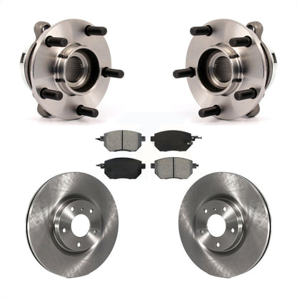 Hub Bearing Assembly Disc Brake Rotors And Pads Front Kit For Nissan Murano