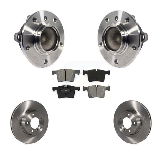 Hub Bearing Brake Rotor Pad Front Kit For BMW 328i 320i 228i 428i 230i Gran 328d